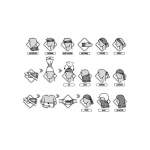 Buff Polar Embers, Black