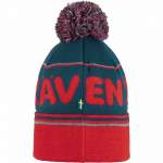 Fjallraven Pom Hat, Storm-True Red