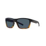 Costa Slack Tide Gray 580P, Matte Black Shiny Tortoise