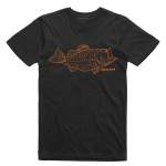 Simms Bass Line T-Shirt, Black