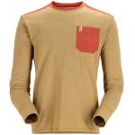 Simms Henry's Fork Crew, Camel Heather-Clay Heather