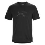 Arcteryx CORMAC LOGO SS MEN'S, M, Black