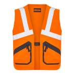 Жилет сигнальный Pike с застёжкой V3, оранжевый