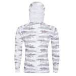 Футболка Pike SUNSHIELD HOODIE, Print CamoGrey