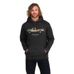 Simms Fish It Well 250 Hoody, Charcoal Heather