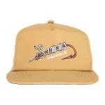 Simms Unstructured Flat Brim Cap, Camel