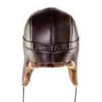 Шапка-ушанка Беркаль Овчина, коричневый