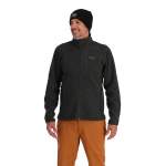 Simms Rivershed Full Zip Fleece Jacket, Black Heather