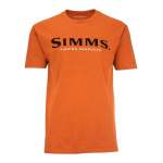 Simms Logo T-Shirt, Adobe Heather