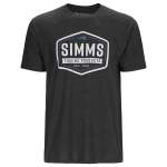 Simms Fly Patch T-Shirt, Charcoal Heather