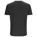 Simms Fly Patch T-Shirt, Charcoal Heather