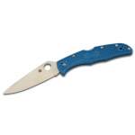 Spyderco Endura 4 Lightweight Flat Ground Blue, клинок P 9,7 см