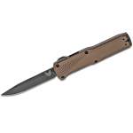 Benchmade Phaeton Aluminum Dark Earth, клинок чёрн. P 8,76 см