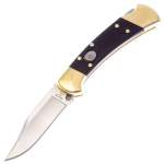 Buck 112 Auto Wood Ebony/Brass, клинок P 7,6 см