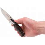 Buck 835 Small Folding Selkirk Micarta Brown/Black