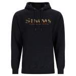 Simms Logo Hoody (24), Charcoal Heather
