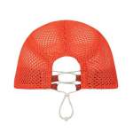 Buff 5 Panel Air Cap, Saret Poppy Red