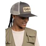 Buff Explore Trucker Cap, Lake River Khaki