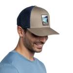 Buff Explore Trucker Cap, Soor Tundra Khaki