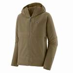 Patagonia R1 TechFace Fitz Roy Trout Hoody, Dark Ash