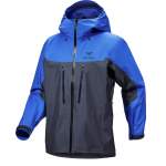 Arcteryx ALPHA JACKET MEN'S, Electra Black-Sapphire
