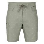 Simms Seamount Board Shorts, Fishtail Pale Pine