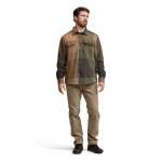 Sitka Hardwood Heavy Weight Flannel, Olive Green-Fall Plaid