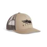 Sitka Icon Cover Mid Pro Trucker Cap, Oak