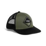 Sitka Optifade Badge Mid Pro Trucker Cap, Olive Green