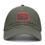 Simms Trout Icon Trucker, Smokey Olive