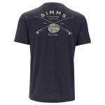 Simms Classic Tackle T-Shirt, Navy Heather