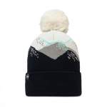 Buff Knitted Hat, Tatik Black