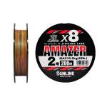 Sunline SM Amazer×8 200m #2.0 PE, Multicolor 