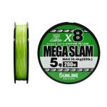 Sunline Saltymate Mega Slam x8 200m #5 PE, Bright Green