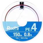 GOSEN Roots PE×4 150m #0.8 PE, Multicolor