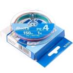 GOSEN Roots PE×4 150m #1.0 PE, Multicolor