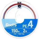 GOSEN Roots PE×4 150m #2.0 PE, Multicolor