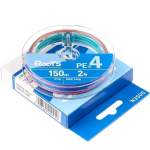 GOSEN Roots PE×4 150m #2.0 PE, Multicolor