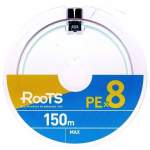 GOSEN Roots PE×8 150m #0.8 PE, Multicolor