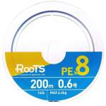 GOSEN Roots PE×8 200m #0.6 PE, Multicolor