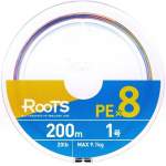 GOSEN Roots PE×8 200m #1.0 PE, Multicolor