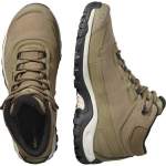 Salomon SHELTER WP, Stone Gray-Black-Rainy Day