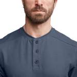 Sitka Foothills LS Henley, Starlight Blue