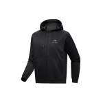 Arcteryx EMBLEM FLEECE FULL ZIP HOODY,  Black
