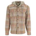 Simms Coldweather Hoody, Stone Neo Plaid