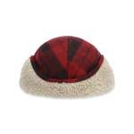 Simms Coldweather Cap, Red Buffalo Plaid