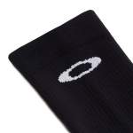 OAKLEY RIBBED ELLIPSE LONG SOCKS, Blackout