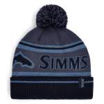 Simms Tip-Up Pom Beanie, Huckleberry
