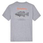 Simms Bass Ruler T-Shirt, Athletic Heather