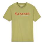 Simms Logo T-Shirt, Tent Green